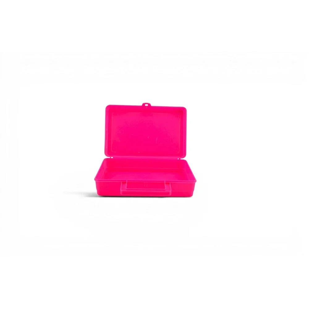 Vintage 1993 Barbie for Girls Hot Pink Plastic Carry Case